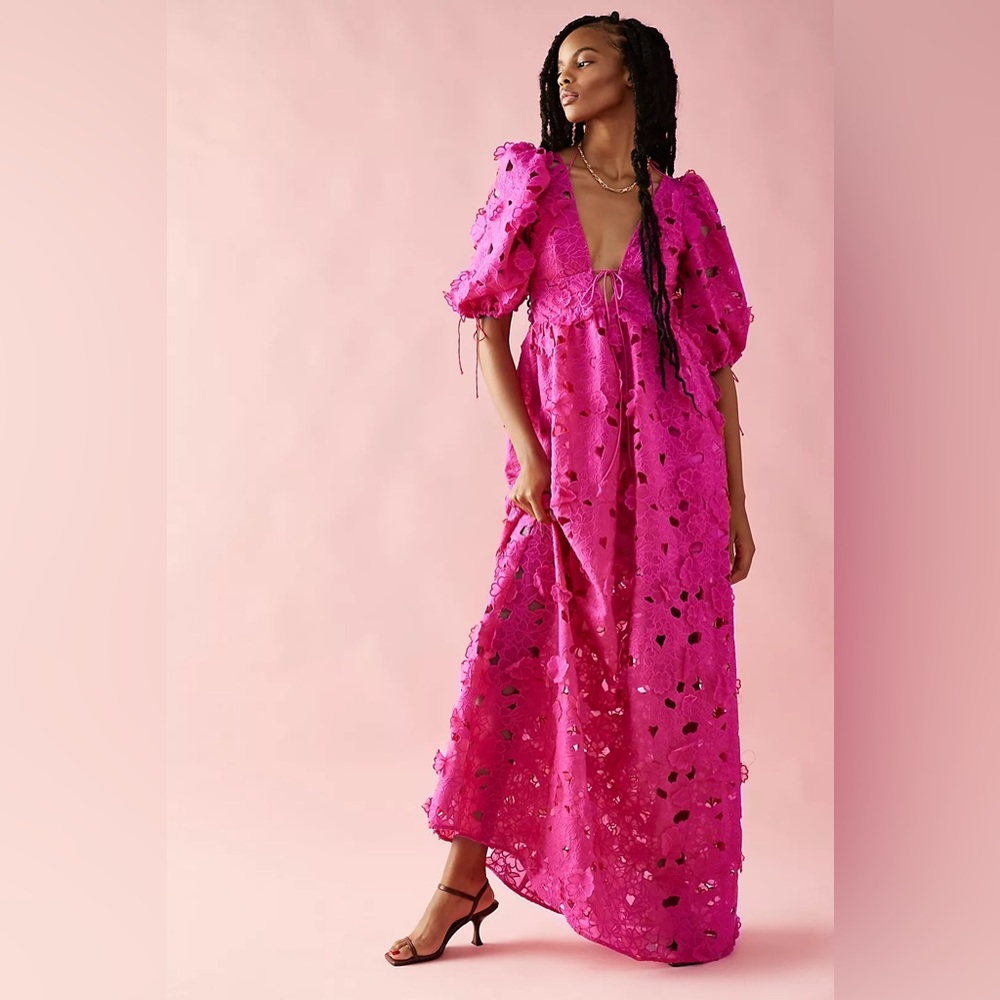 For Love & Lemons x Free People Leighton Maxi Dress - Picture 4 of 13